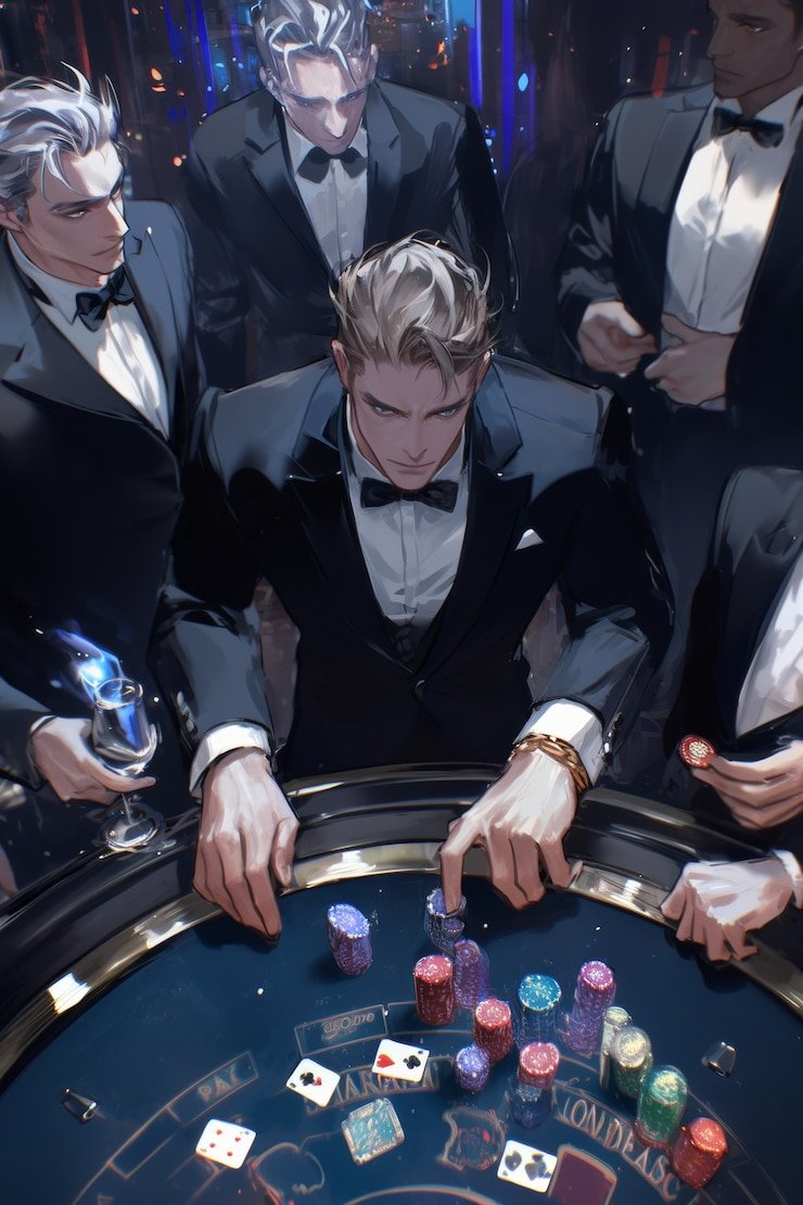 Meja Boxing live-dealer di rusa333 dengan kartu yang sedang dibagikan